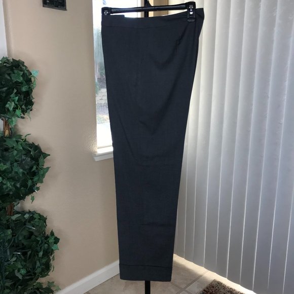 ⏰Slacks by Gallia Moda | Charcoal Gray | Size 10 - Picture 1 of 8